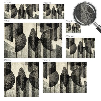 Fototapeta s tiskom z motivom geometrijskih oblik