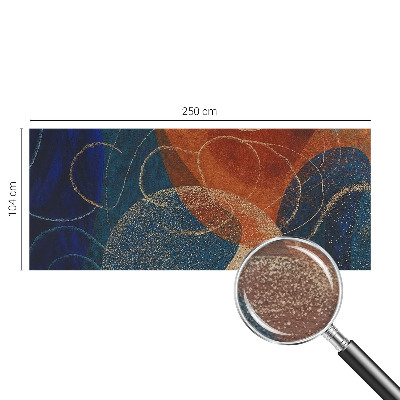 Flis fototapeta Barvite oblike