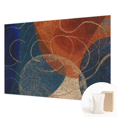 Flis fototapeta Barvite oblike