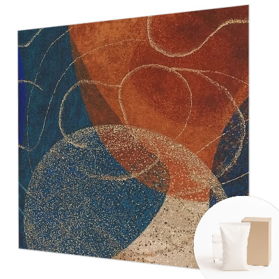 Flis fototapeta Barvite oblike