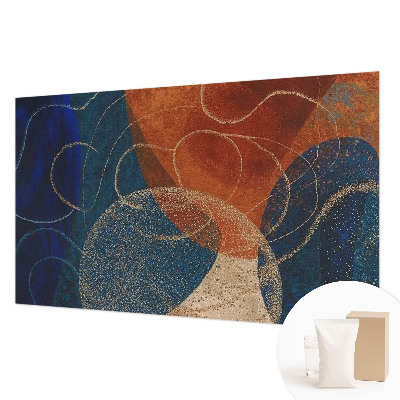 Flis fototapeta Barvite oblike