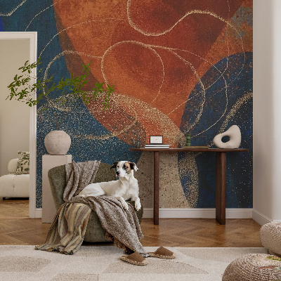 Flis fototapeta Barvite oblike