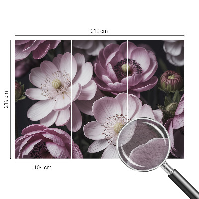 Fototapeta z vzorcem cvetlične elegance