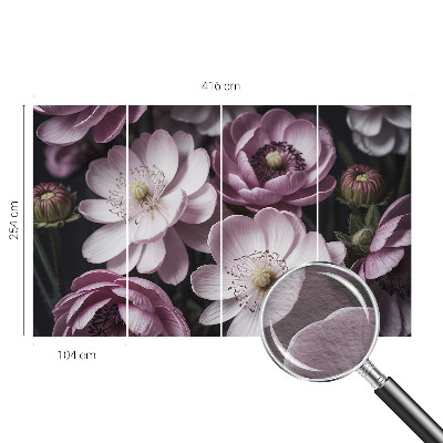 Fototapeta z vzorcem cvetlične elegance
