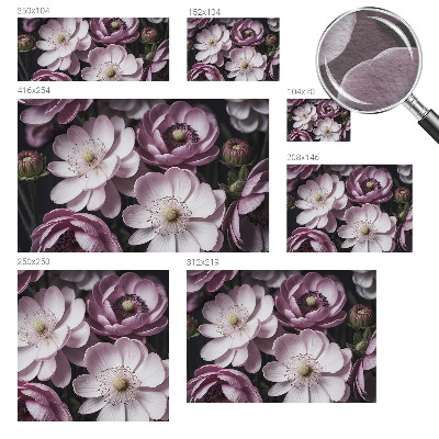 Fototapeta z vzorcem cvetlične elegance