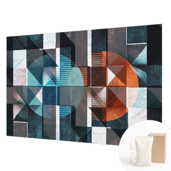 Fototapeta za dnevno sobo Abstraktne oblike