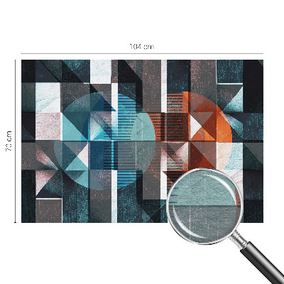 Fototapeta za dnevno sobo Abstraktne oblike