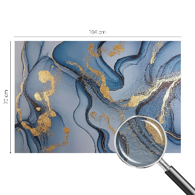 Fototapeta po meri Modri ​​valovi