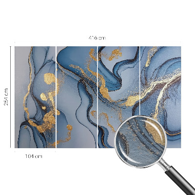 Fototapeta po meri Modri ​​valovi