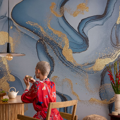 Fototapeta po meri Modri ​​valovi