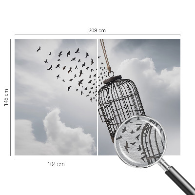 Moderna fototapeta Leteče ptice