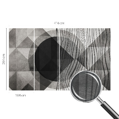 Fototapeta z abstraktnimi oblikami