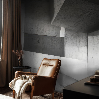 Stenska dekoracija fototapeta Geometrijske skulpture