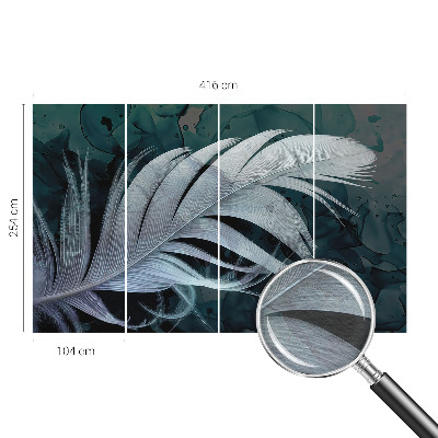 Foto tapeta Eterično pero