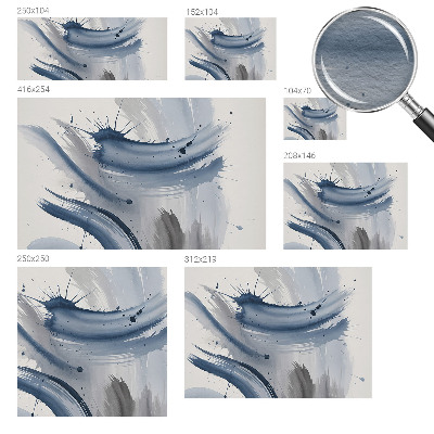 Netkana fototapeta Umetniške poteze