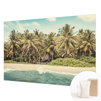 Tiskana fototapeta flis s motivom tropske plaže