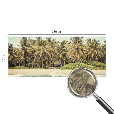 Tiskana fototapeta flis s motivom tropske plaže
