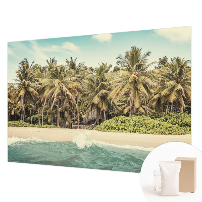 Tiskana fototapeta flis s motivom tropske plaže