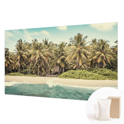 Tiskana fototapeta flis s motivom tropske plaže
