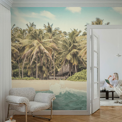 Tiskana fototapeta flis s motivom tropske plaže