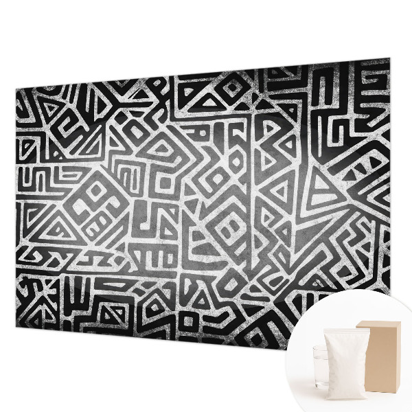 Moderna fototapeta z geometrijskim labirintnim motivom