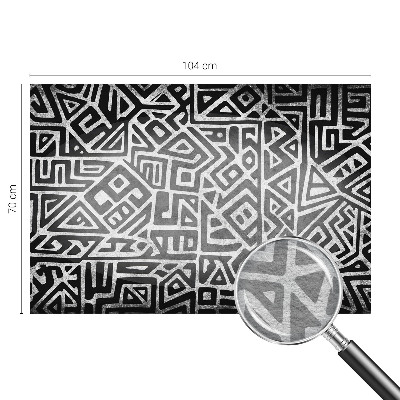 Moderna fototapeta z geometrijskim labirintnim motivom