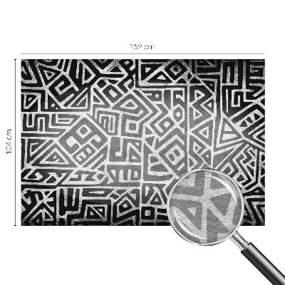 Moderna fototapeta z geometrijskim labirintnim motivom