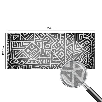 Moderna fototapeta z geometrijskim labirintnim motivom