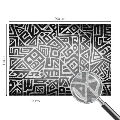Moderna fototapeta z geometrijskim labirintnim motivom