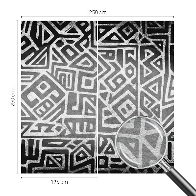 Moderna fototapeta z geometrijskim labirintnim motivom