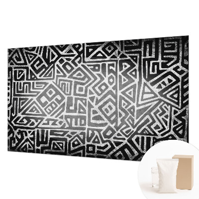 Moderna fototapeta z geometrijskim labirintnim motivom