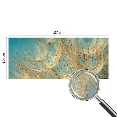 Stenska dekoracija fototapeta z motivom eteričnega regrata