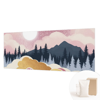 Fototapeta s tiskom Rožnati sončni zahod