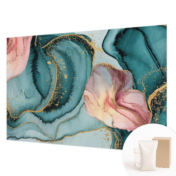 Fototapeta za spalnico Umetniški valovi