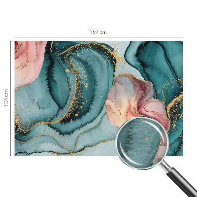 Fototapeta za spalnico Umetniški valovi