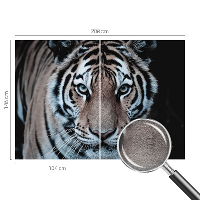 Stenska dekoracija fototapeta Portret tigra