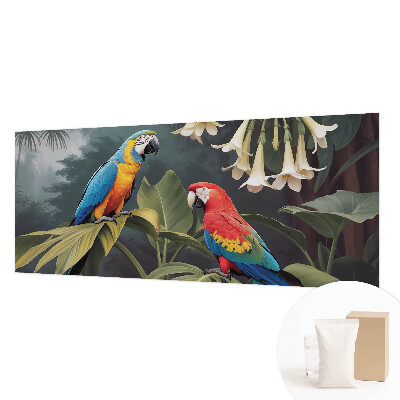 Flis fototapeta za otroško sobo Barvite papige