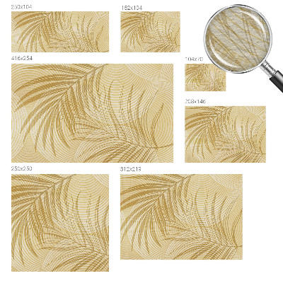 Netkana fototapeta Tropska eleganca