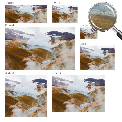 Fototapeta Vulkanski hribi