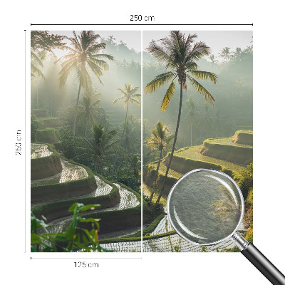 Flis fototapeta z motivom rajskih teras