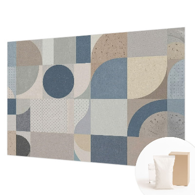 Fototapeta po meri z geometrijskim mozaikom po meri