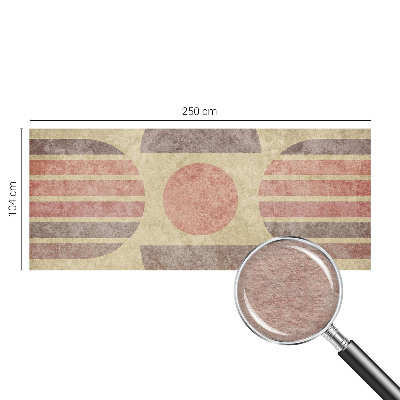 Dekorativna fototapeta z motivom geometrijskih oblik