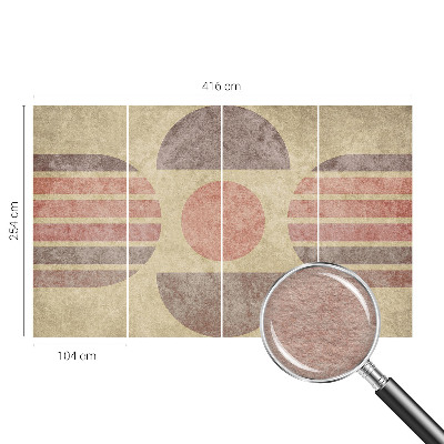 Dekorativna fototapeta Geometrijske oblike