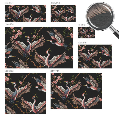 Stenska dekoracija fototapeta Cvetlični vzorec