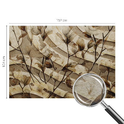 Stenska fototapeta flis s klasičnim cvetličnim motivom
