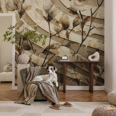 Stenska fototapeta flis Klasična flora