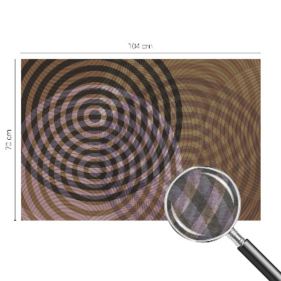 Netkana fototapeta Hipnotizirajoči krogi