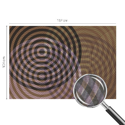 Netkana fototapeta Hipnotizirajoči krogi