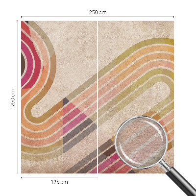 Fototapeta po meri z motivom geometrijskih črt