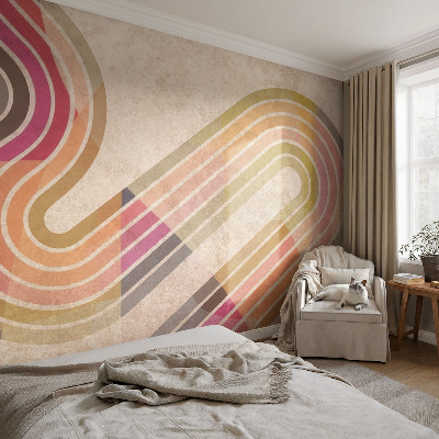 Fototapeta po meri z motivom geometrijskih črt